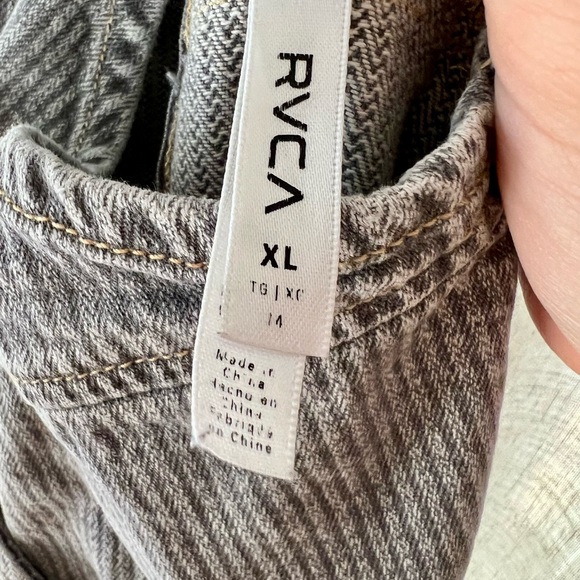 RVCA | “Crystal” Denim Overalls - Picture 6 of 7